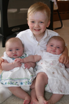 4 Year Old Boy and his Sisters